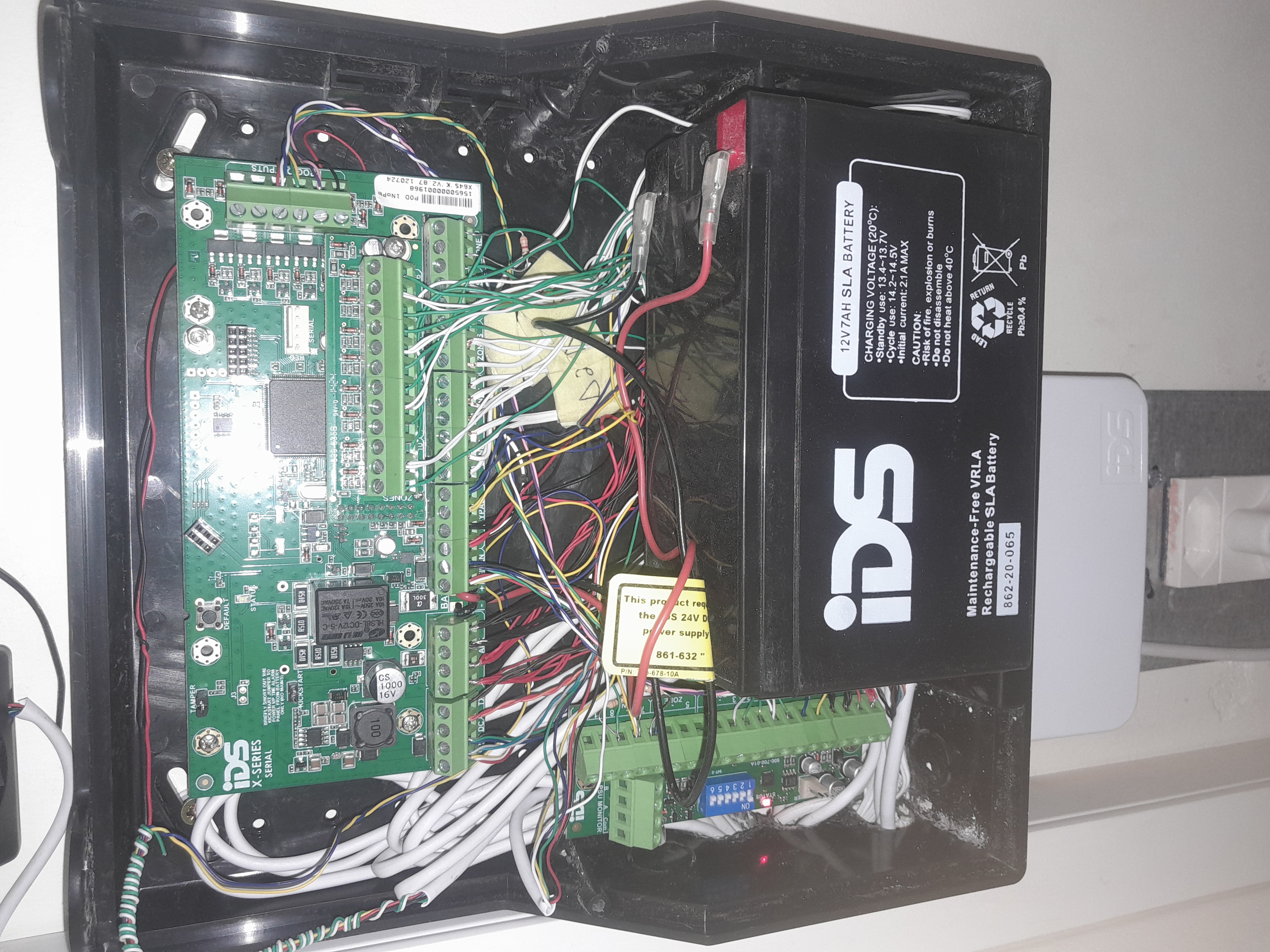 IDS alarm panel